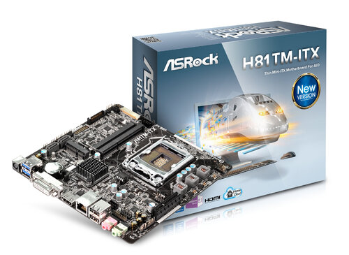 Περισσότερες πληροφορίες για "Asrock H81TM-ITX"