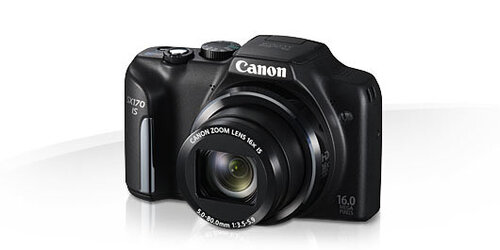 Περισσότερες πληροφορίες για "Canon PowerShot SX170 IS + DCC-2500 4GB SD"