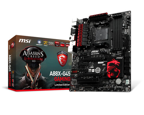 Περισσότερες πληροφορίες για "MSI A88X-G45 GAMING Assassin’s Creed Liberation HD"