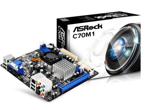 Περισσότερες πληροφορίες για "Asrock C70M1"