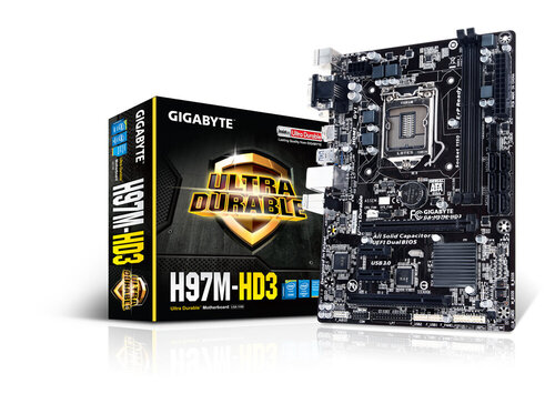 Περισσότερες πληροφορίες για "Gigabyte GA-H97M-HD3"