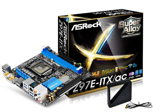 Περισσότερες πληροφορίες για "Asrock Z97E-ITX/ac"