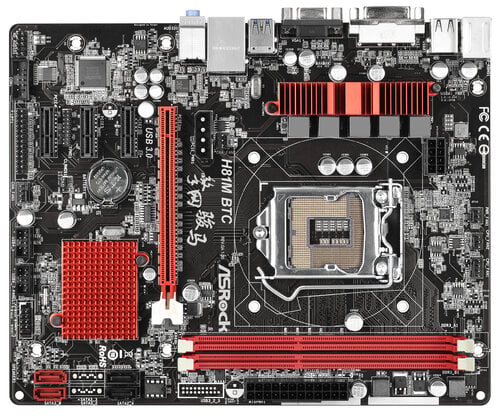 Περισσότερες πληροφορίες για "Asrock H81M-BTC"