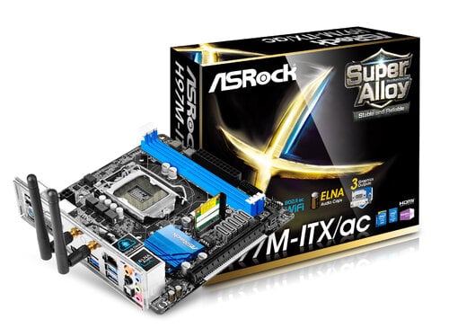 Περισσότερες πληροφορίες για "Asrock H97M-ITX/AC"