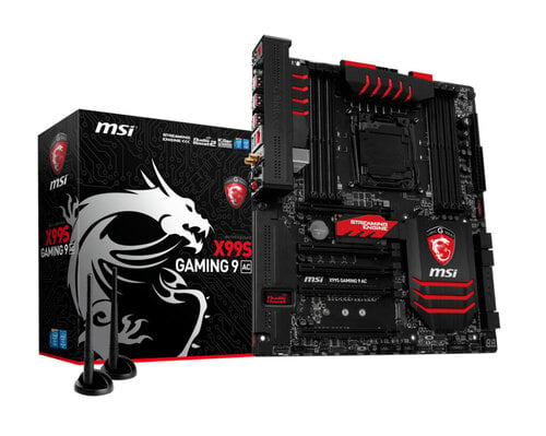 Περισσότερες πληροφορίες για "MSI X99S GAMING 9 AC"