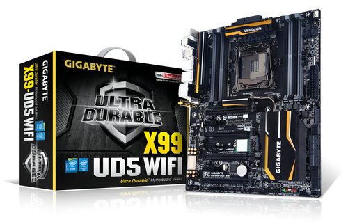 Περισσότερες πληροφορίες για "Gigabyte GA-X99-UD5 WIFI"