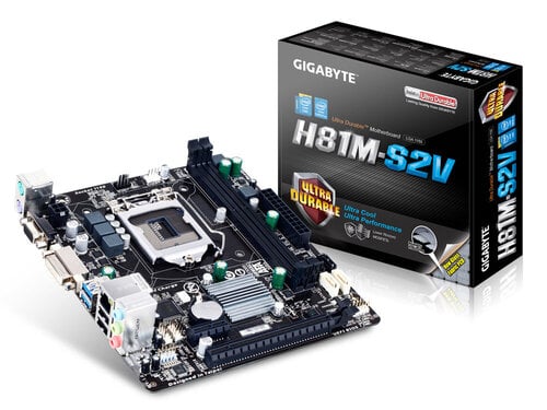 Περισσότερες πληροφορίες για "Gigabyte GA-H81M-S2V"