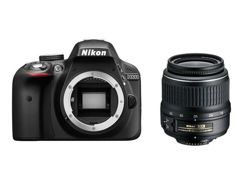 Περισσότερες πληροφορίες για "Nikon D3300 + 18 - 55mm"