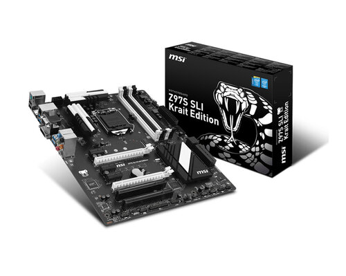 Περισσότερες πληροφορίες για "MSI Z97S SLI Krait Edition"