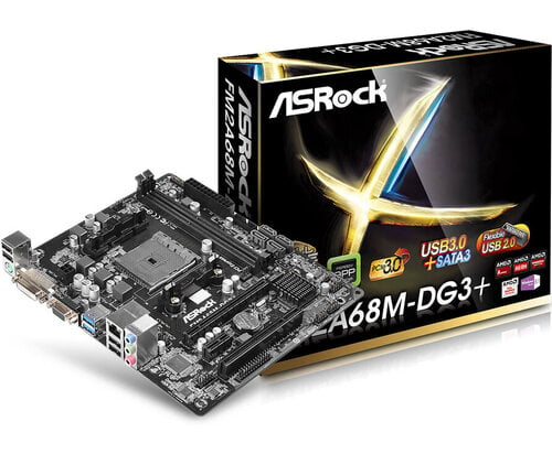 Περισσότερες πληροφορίες για "Asrock FM2A68M-DG3+"