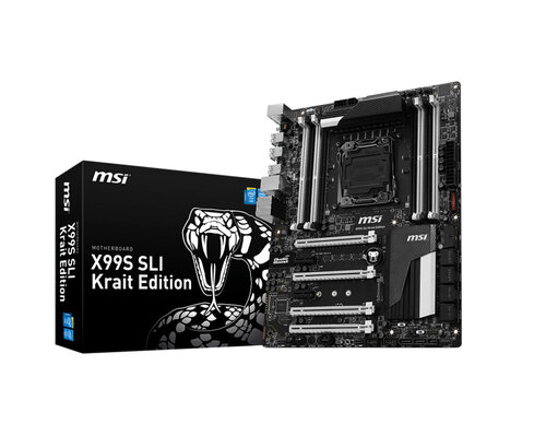 Περισσότερες πληροφορίες για "MSI X99S SLI KRAIT EDITION"