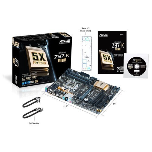 Περισσότερες πληροφορίες για "ASUS Z97-K/USB 3.1"
