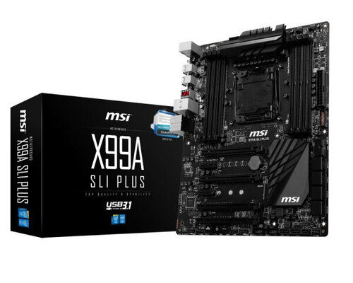 Περισσότερες πληροφορίες για "MSI X99A SLI PLUS"