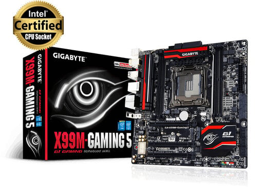 Περισσότερες πληροφορίες για "Gigabyte GA-X99M-Gaming 5 (rev. 1.0)"