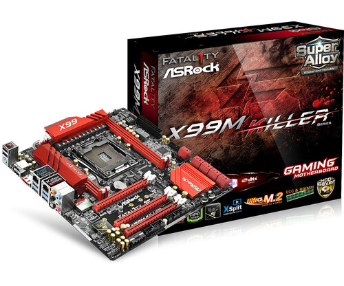 Περισσότερες πληροφορίες για "Asrock Fatal1ty X99M Killer"