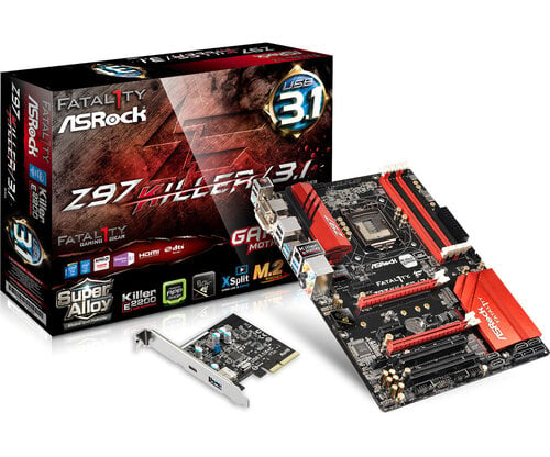 Περισσότερες πληροφορίες για "Asrock Fatal1ty Z97 Killer/3.1"