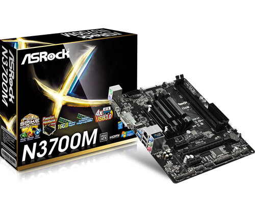 Περισσότερες πληροφορίες για "Asrock N3700M"