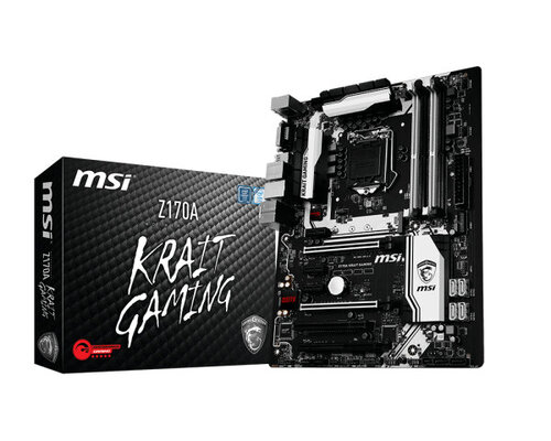 Περισσότερες πληροφορίες για "MSI Z170A Krait Gaming"