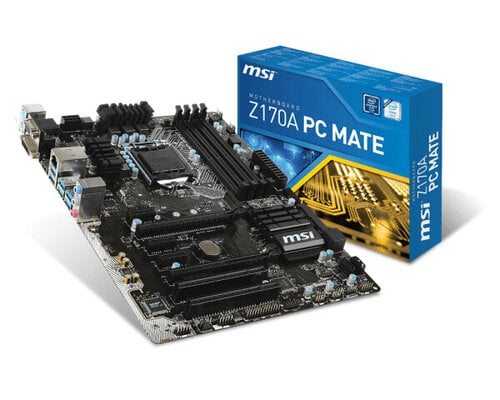 Περισσότερες πληροφορίες για "MSI Z170A PC Mate"