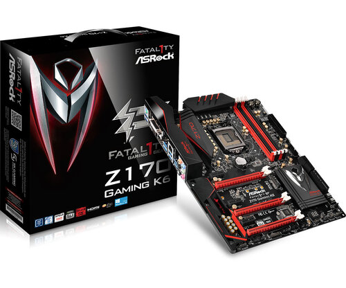 Περισσότερες πληροφορίες για "Asrock Z170 GAMING K6"