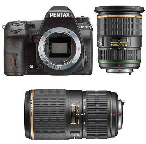 Περισσότερες πληροφορίες για "Pentax K-3 + SMC DA 16 - 50mm SDM 50 135mm"