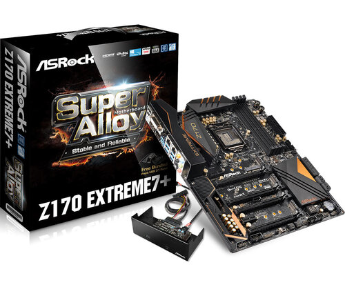 Περισσότερες πληροφορίες για "Asrock Z170 EXTREME7+"