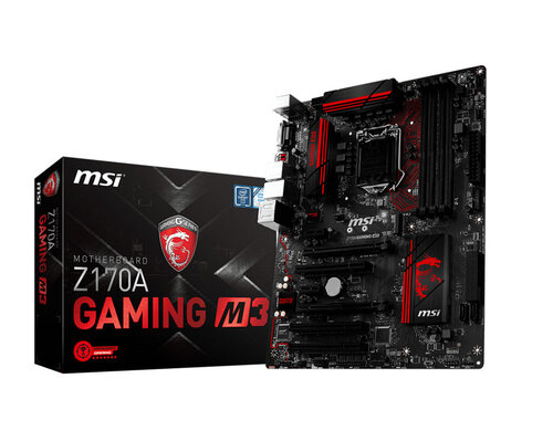 Περισσότερες πληροφορίες για "MSI Z170A GAMING M3"