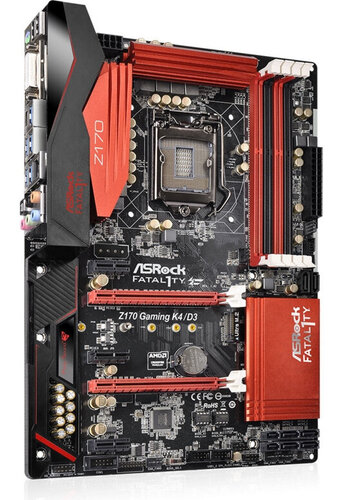 Περισσότερες πληροφορίες για "Asrock Fatal1ty Z170 Gaming K4/D3"