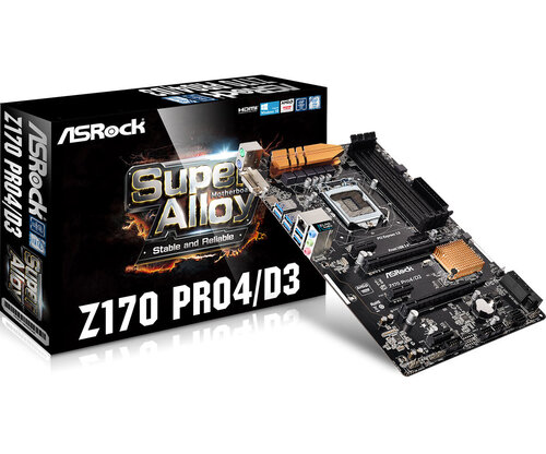 Περισσότερες πληροφορίες για "Asrock Z170 PRO4/D3"