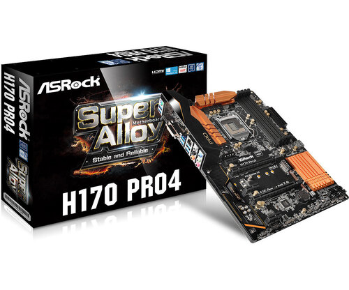 Περισσότερες πληροφορίες για "Asrock H170 Pro4"