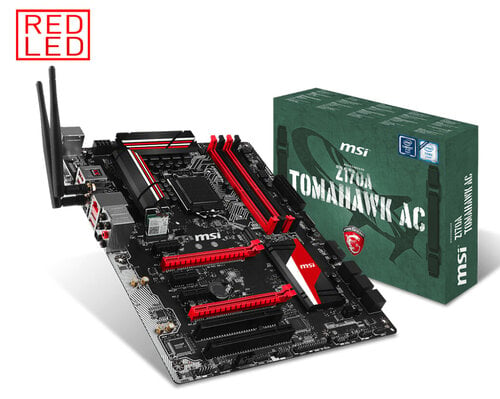 Περισσότερες πληροφορίες για "MSI Z170A TOMAHAWK AC"