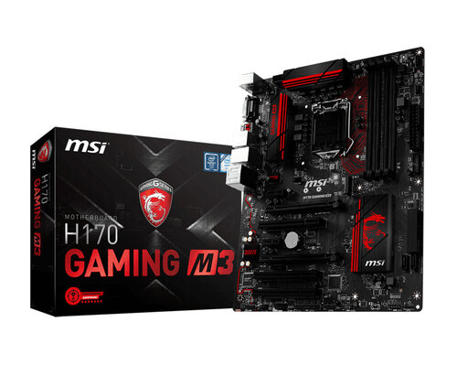 Περισσότερες πληροφορίες για "MSI H170 Gaming M3"