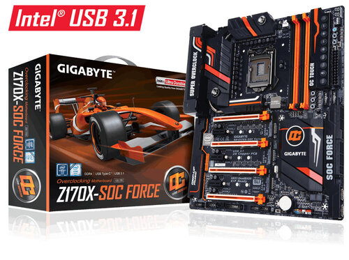 Περισσότερες πληροφορίες για "Gigabyte GA-Z170X-SOC FORCE (rev. 1.0)"