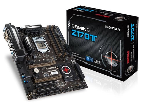 Περισσότερες πληροφορίες για "Biostar GAMING Z170T"