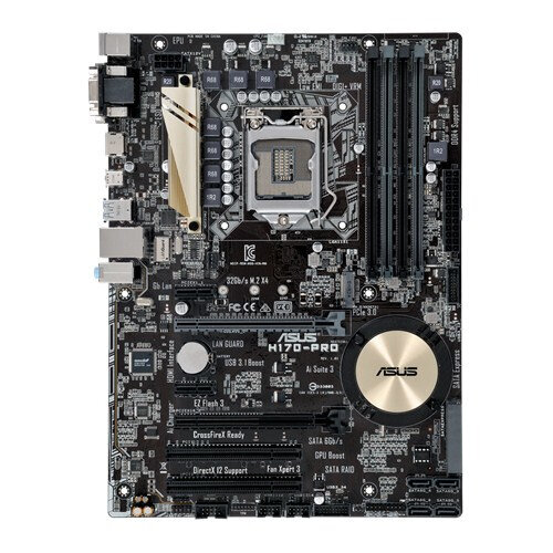 Περισσότερες πληροφορίες για "ASUS H170-PRO/CSM"