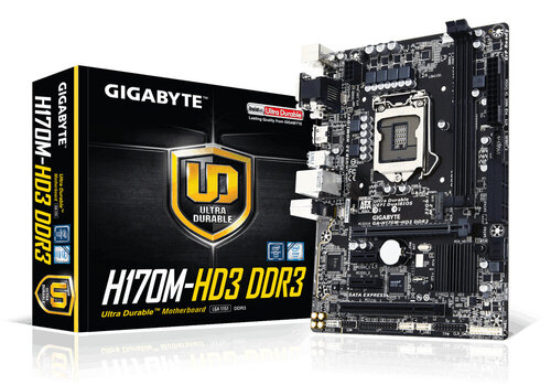 Περισσότερες πληροφορίες για "Gigabyte GA-H170M-HD3"