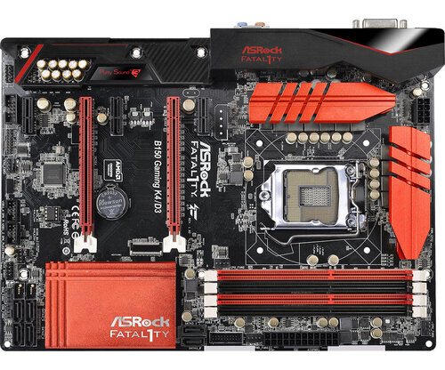 Περισσότερες πληροφορίες για "Asrock Fatal1ty B150 Gaming K4/D3"