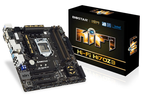 Περισσότερες πληροφορίες για "Biostar Hi-Fi H170Z3"