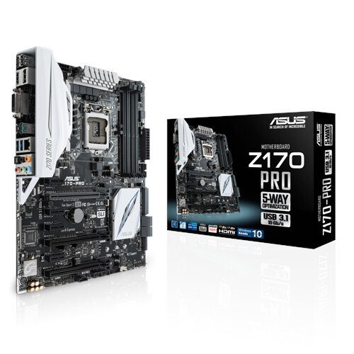 Περισσότερες πληροφορίες για "ASUS Z170-PRO"