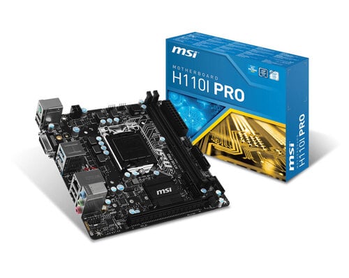 Περισσότερες πληροφορίες για "MSI H110I PRO"