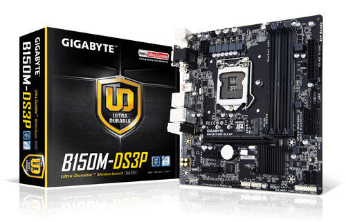 Περισσότερες πληροφορίες για "Gigabyte GA-B150M-DS3P"