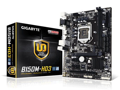 Περισσότερες πληροφορίες για "Gigabyte GA-B150M-HD3"