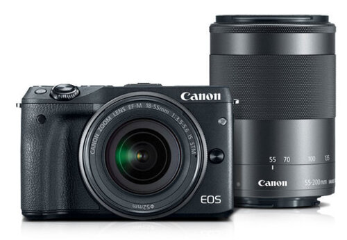 Περισσότερες πληροφορίες για "Canon EOS M3 + EF-M 18-55mm IS STM 55-200mm"