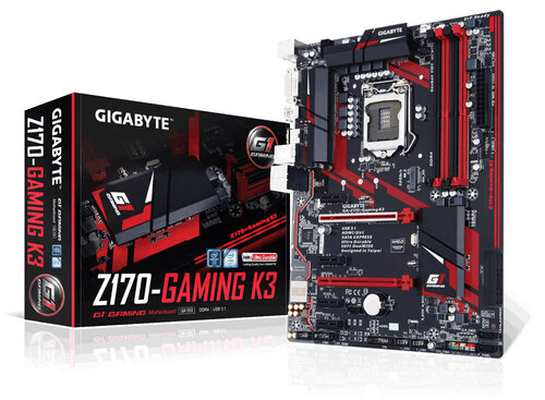 Περισσότερες πληροφορίες για "Gigabyte GA-Z170-Gaming K3 (rev. 1.0)"