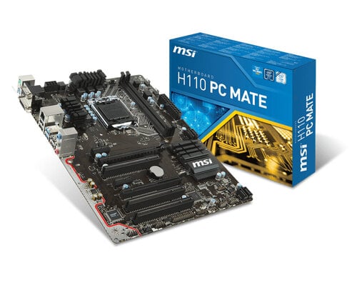 Περισσότερες πληροφορίες για "MSI H110 PC MATE"