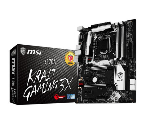 Περισσότερες πληροφορίες για "MSI Z170A KRAIT GAMING 3X"