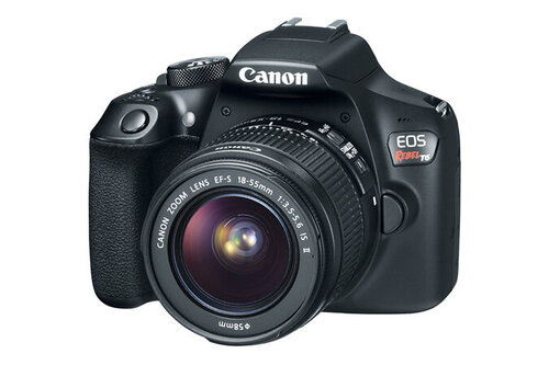 Περισσότερες πληροφορίες για "Canon EOS Rebel T6 EF-S 18-55mm IS II"