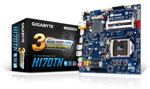 Περισσότερες πληροφορίες για "Gigabyte GA-H170TN (rev. 1.0)"