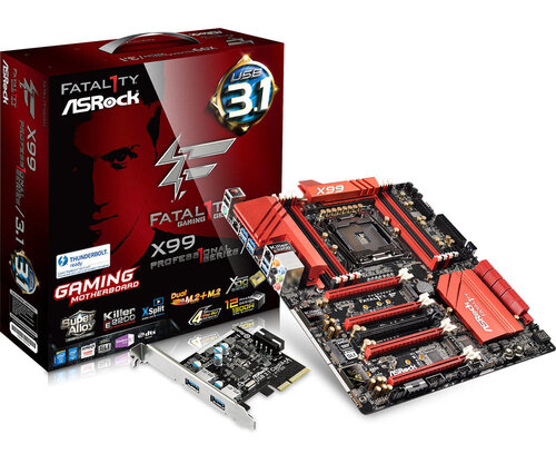 Περισσότερες πληροφορίες για "Asrock Fatal1ty X99 Professional/3.1"