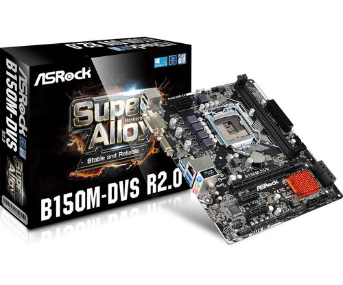 Περισσότερες πληροφορίες για "Asrock B150M-DVS R2.0"